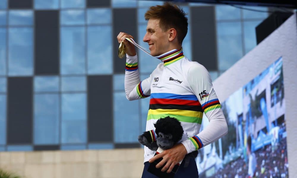 El esloveno Tadej Pogacar (UAE) EFE/EPA/KIM LUDBROOK/Archivo