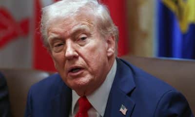 El presidente de EE.UU., Donald Trump, en la Casa Blanca, en Washington, DC, EE.UU. EFE/SAMUEL CORUM