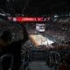 Aspecto del pabellón multiusos Roig Arena de Valencia durante el encuentro de la Euroliga que disputaron el 3 de octubre Valencia Basket y Virtus Bolonia. EFE / Manuel Bruque.