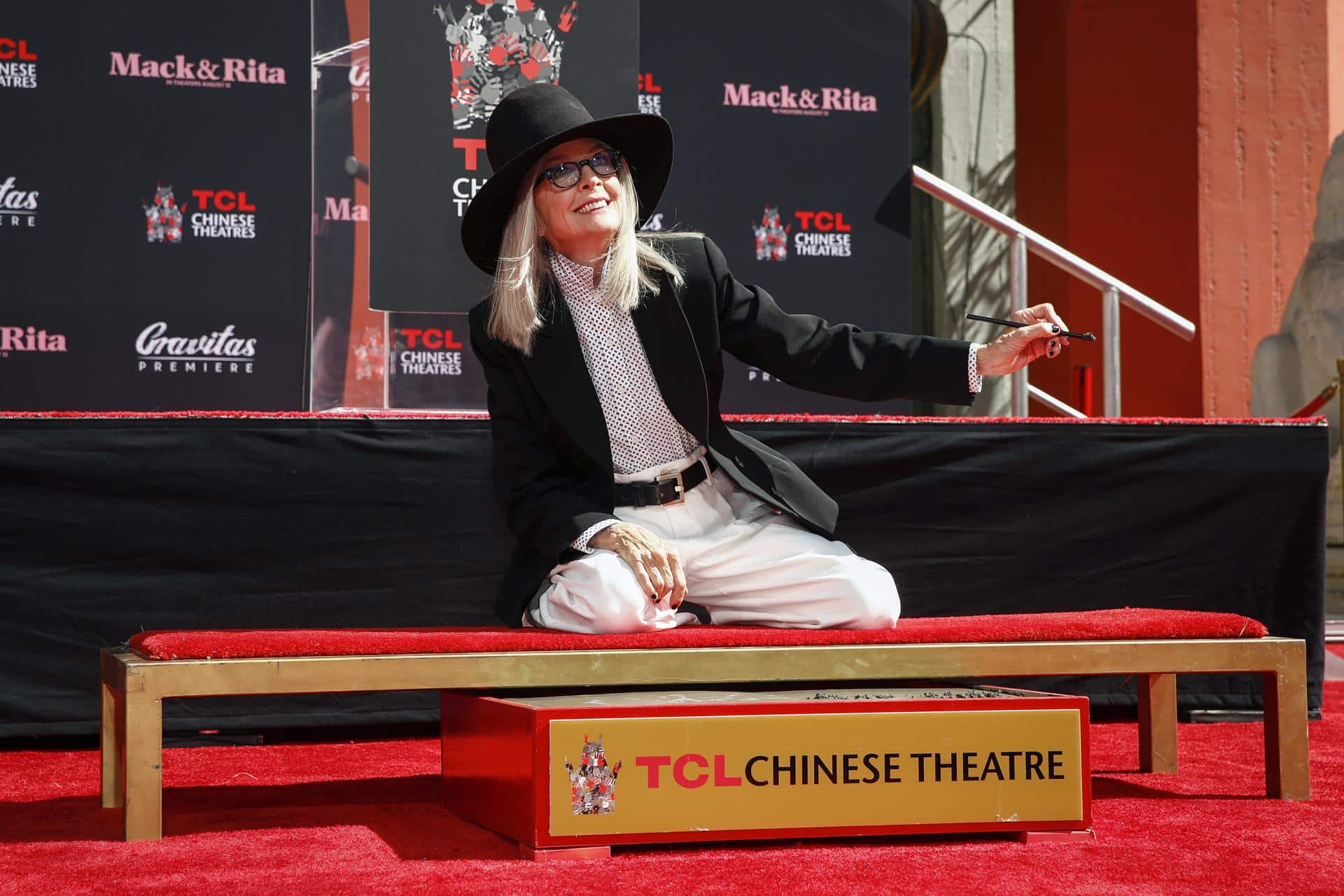 Imagen de 2022 d ela actriz Diane Keaton. EFE/EPA/CAROLINE BREHMAN