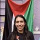 La coordinadora del evento denominado 'Madres por Palestina', Ayari Guerrero, posa durante una entrevista con EFE este sábado, en la Ciudad de México (México). EFE/ Gustavo Borges