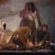 Un grupo de actores presentó el estreno de la obra 'Muertos sin sepultura', en el Teatro Libre este viernes, en Bogotá (Colombia). EFE/ Carlos Ortega