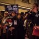 Personas asisten a una velatón este jueves, en homenaje a Eduardo Ruiz, quien falleció el miércoles durante las manifestaciones contra el Gobierno y el Congreso de Perú, en Lima (Perú). EFE/ John Reyes
