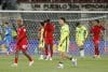 Jugadores de Cuba reaccionan en un partido del grupo D de la Copa Mundial Sub-20. EFE/ Esteban Garay
