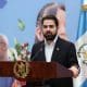 El secretario de Comunicación de la Presidencia de Guatemala, Santiago Palomo, habla durante una rueda de prensa este lunes, en Ciudad de Guatemala (Guatemala). EFE/ Mariano Macz