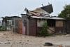 Imagen de una casa dañada por el huracán Melissa en Portmore (Jamaica). EFE/Rudolph Brown