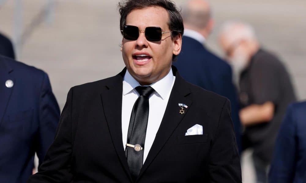 El excongresista republicano George Santos en una foto de archivo. EFE/EPA/PETER FOLEY