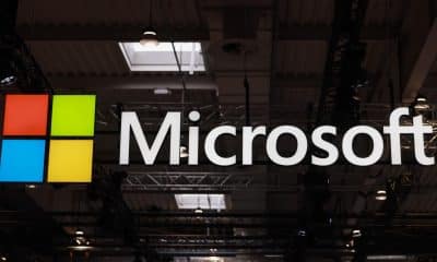 Fotografía de archivo del logotipo de Microsoft.
EFE/EPA/HANNIBAL HANSCHKE
