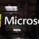 Fotografía de archivo del logotipo de Microsoft.
EFE/EPA/HANNIBAL HANSCHKE
