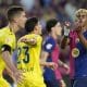 Un momento del partido de Liga entre el Barcelona y el Villarreal, de la pasada temporada. EFE/ Enric Fontcuberta