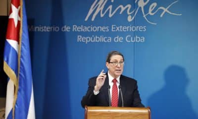 Foto de archivo del canciller de Cuba, Bruno Rodríguez. EFE/ Ernesto Mastrascusa