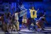 Actores participan en un ensayo de la obra "Mamma Mia" este 8 de octubre de 2025, en Caracas (Venezuela). EFE/ Miguel Gutiérrez