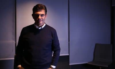 El ganador de las elecciones presidenciales en Bolivia, Rodrigo Paz Pereira, posa durante una entrevista con EFE en La Paz (Bolivia). EFE/ Luis Gandarillas