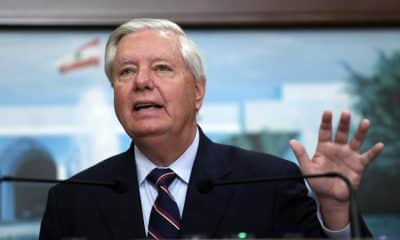 Fotografía del senador estadounidense Lindsey Graham. EFE/Wael Hamzeh
