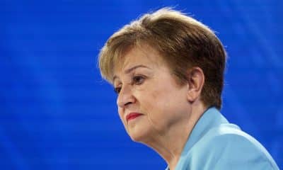 Fotografía de la directora gerente del Fondo Monetario Internacional (FMI), Kristalina Georgieva. EFE/EPA/WILL OLIVER