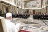 El papa León XIV ha animado este jueves a defender una "información libre" y liberarla de "contaminaciones" como el 'clickbait' y la mentira, durante una audiencia con el consorcio de agencias de noticias Minds que celebra su Conferencia Internacional en Roma. EFE/ Vatican Media SOLO USO EDITORIAL/SOLO DISPONIBLE PARA ILUSTRAR LA NOTICIA QUE ACOMPAÑA (CRÉDITO OBLIGATORIO)