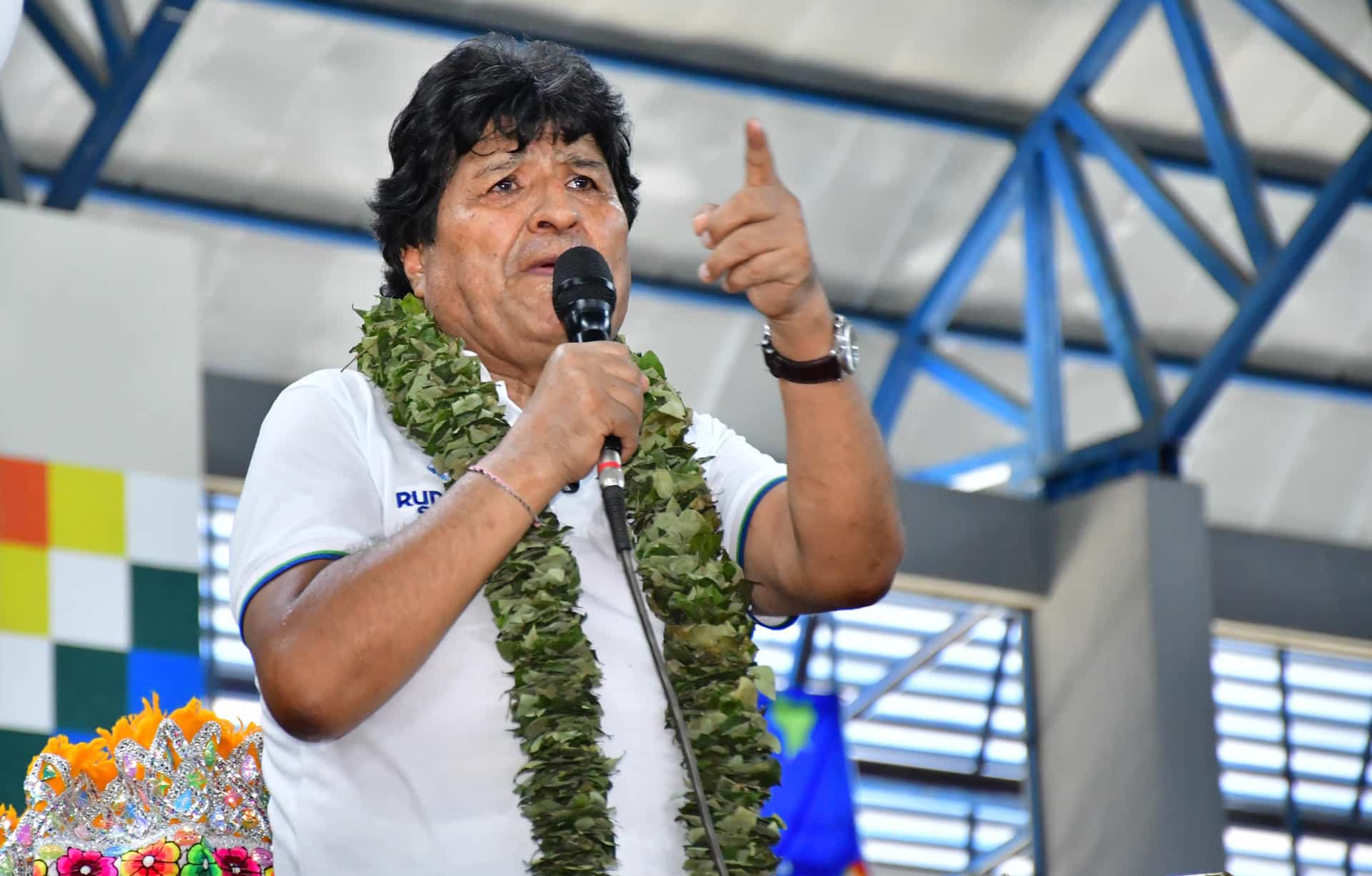 Fotografía de archivo del expresidente boliviano Evo Morales. EFE/Jorge Abrego