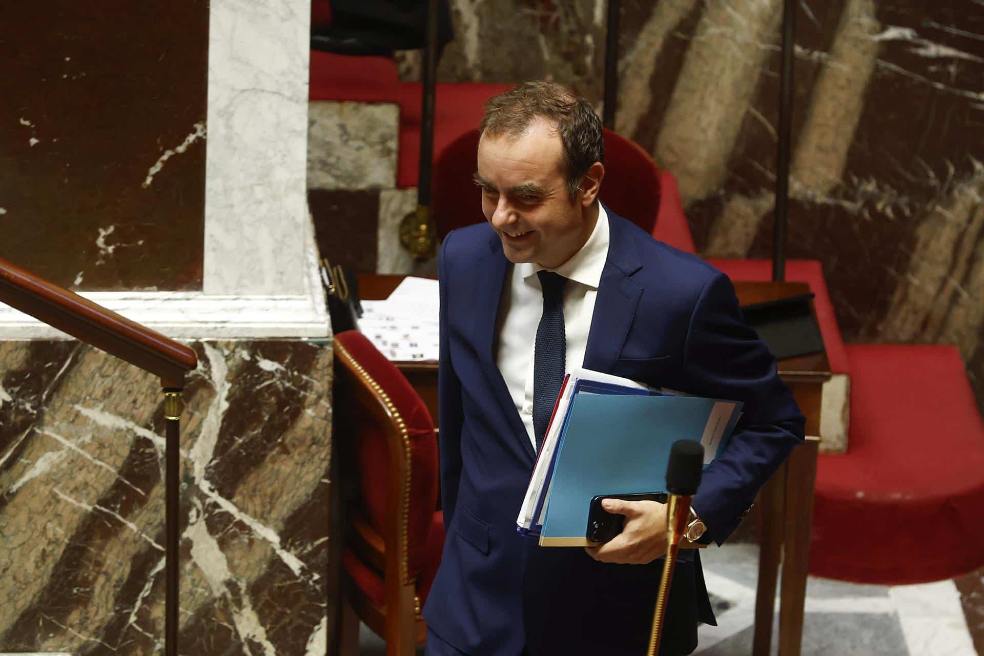 El primer ministro francés, Sébastien Lecornu. EFE/EPA/YOAN VALAT