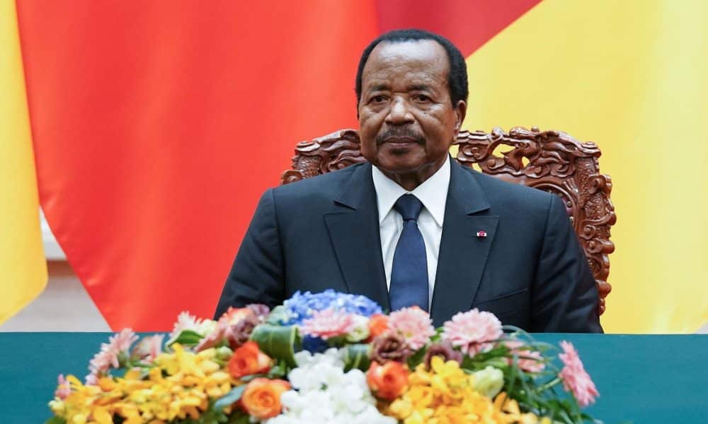 Imagen de archivo del presidente de Camerún, Paul Biya. EPA/LINTAO ZHANG / POOL