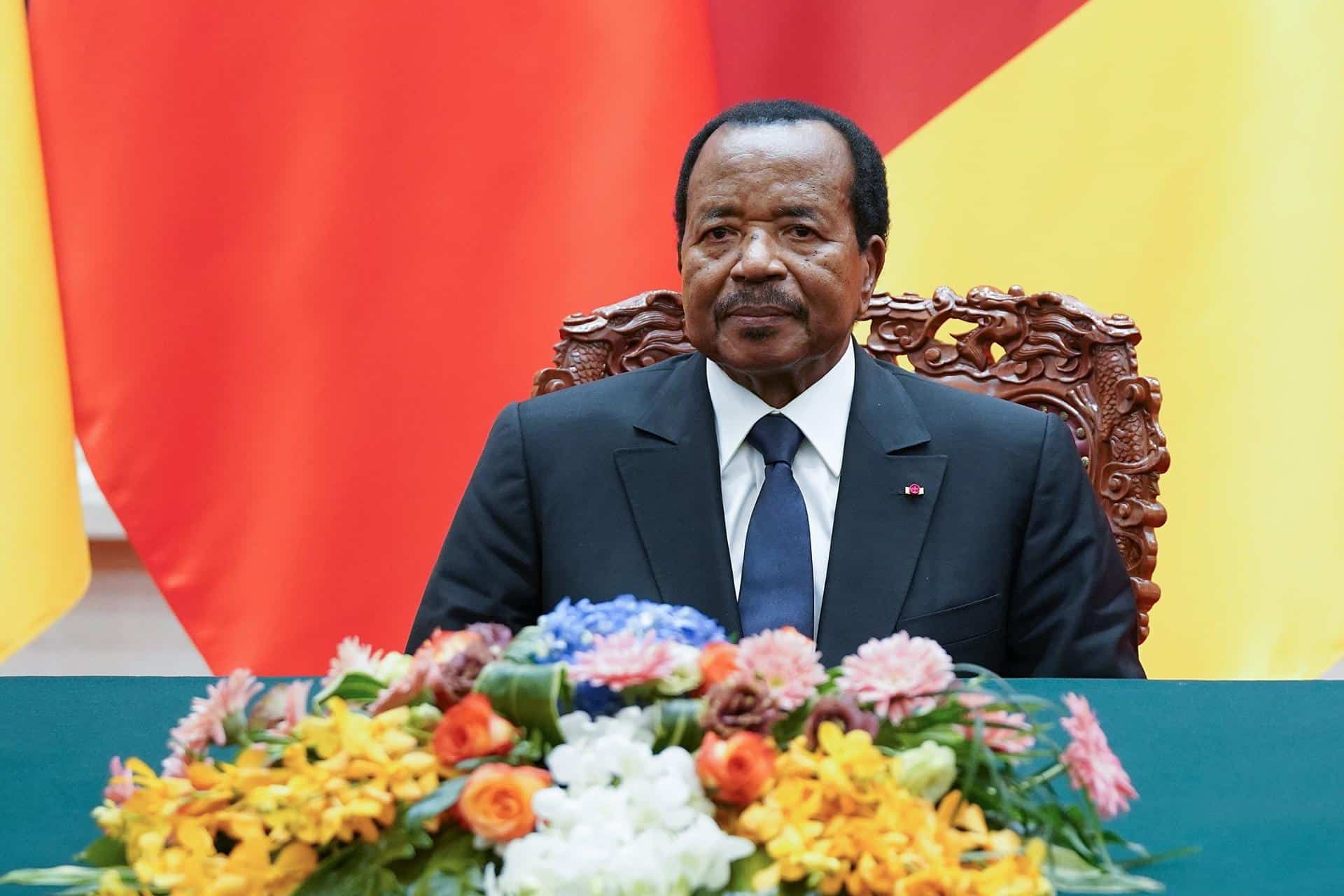 Imagen de archivo del presidente de Camerún, Paul Biya. EPA/LINTAO ZHANG / POOL