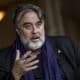 El director de teatro español, Andrés Lima, durante una entrevista concedida a la Agencia EFE en Bruselas. Lima, Premio Nacional de Teatro, lleva este sábado a la capital belga su última obra teatral que relata los hechos sucedidos durante la Guerra Civil española y que, según explicó durante la entrevista, incluye escenas que evocan imágenes de conflictos más contemporáneos, como Gaza e incluso Bagdad. EFE/Pablo Garrigós