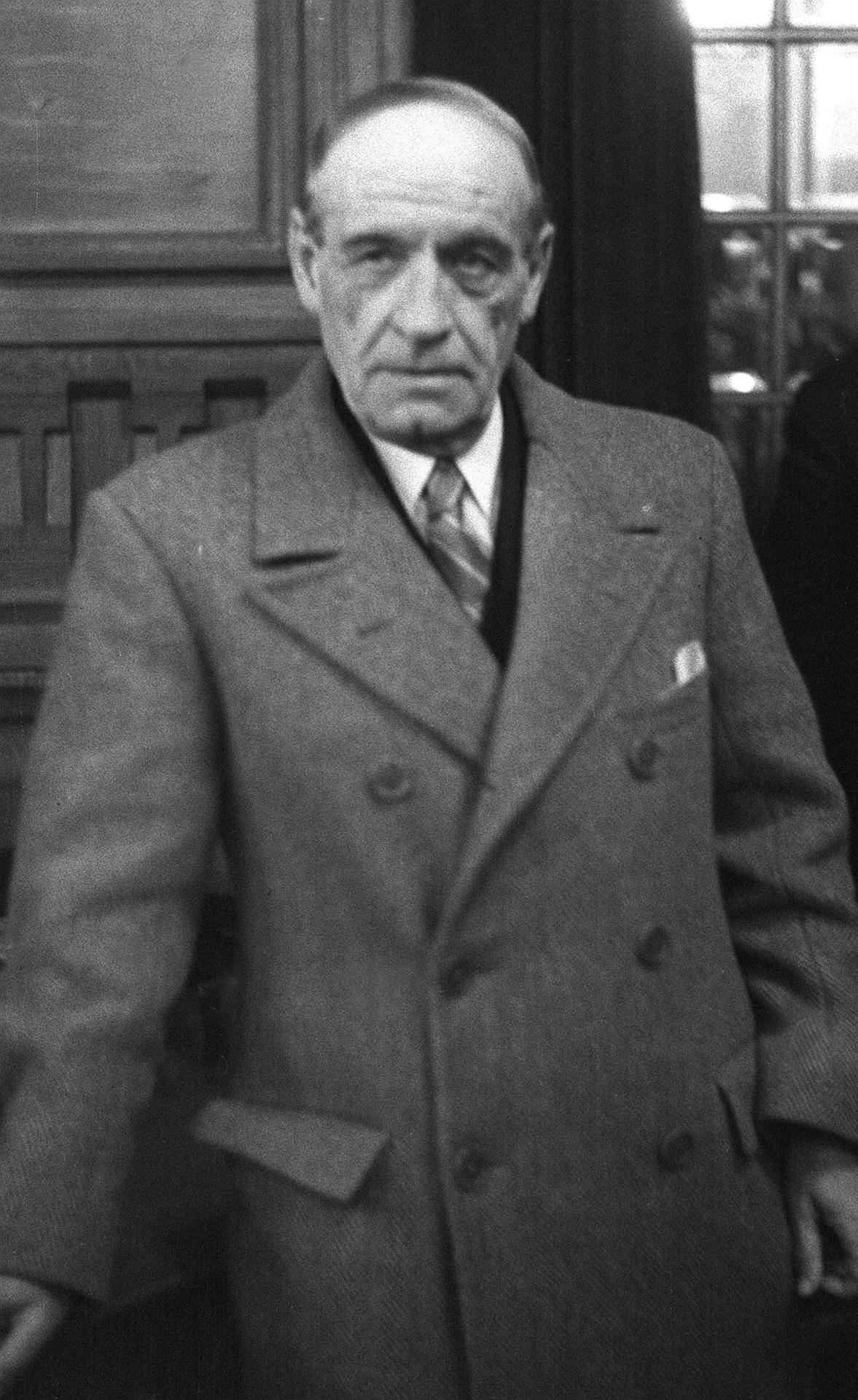 Retrato del filósofo y ensayista español José Ortega y Gasset. EFE/Archivo/ct