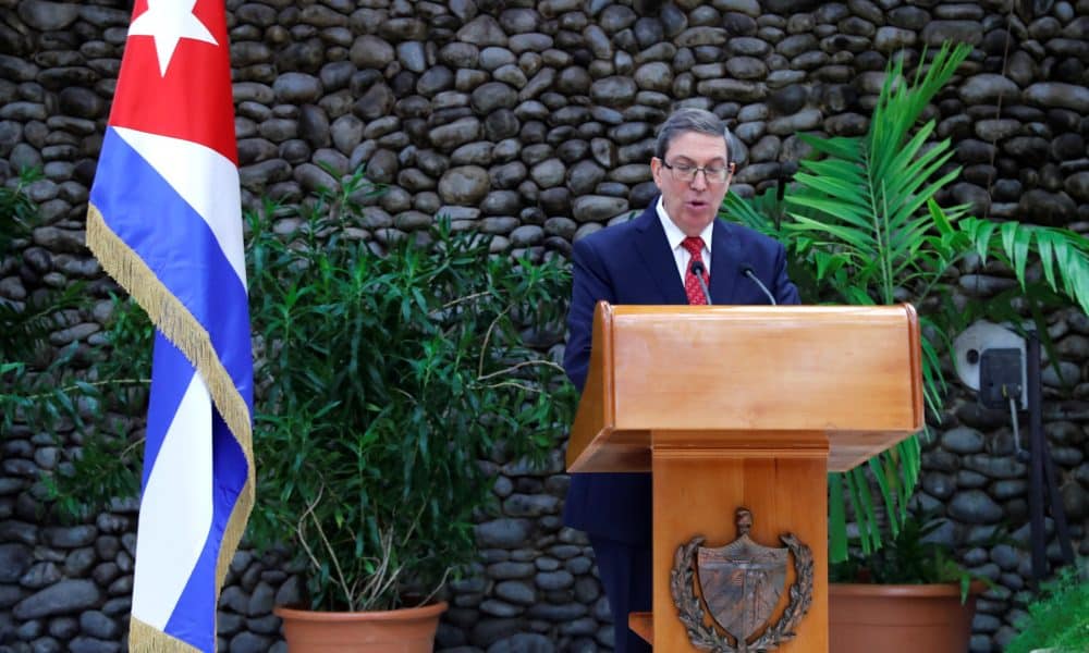 Fotografía de archivo del canciller de Cuba, Bruno Rodríguez. EFE/ Juan Palop