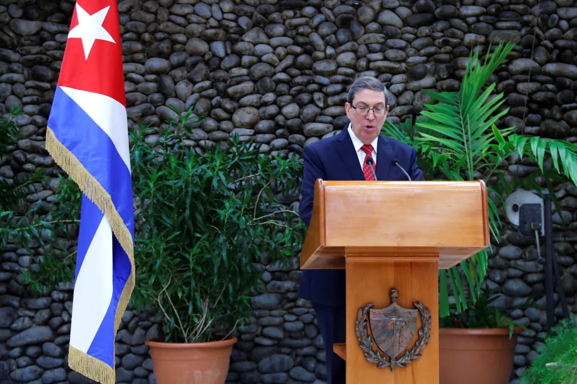 Fotografía de archivo del canciller de Cuba, Bruno Rodríguez. EFE/ Juan Palop