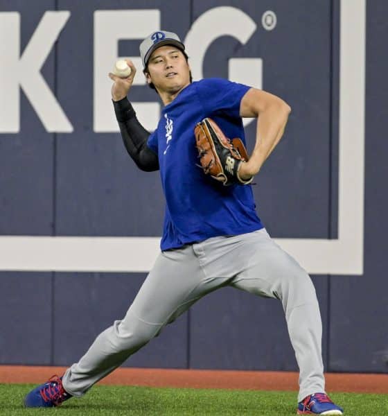 Shohei Ohtani, pelotero de los Dodgers. EFE/EPA/EDUARDO LIMA