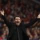 El técnico argentino del Atlético de Madrid, Diego Pablo Simeone, en el estadio Metropolitano, en Madrid. EFE/ Sergio Pérez