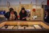 Personas recorren la exposición Pepe Mujica: una vida en movimiento exhibida en el marco del Día del Patrimonio este sábado, en la sede central del Movimiento de Participación Popular (MPP) en Montevideo (Uruguay). EFE /Gastón Britos