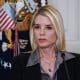 La fiscal general de EE.UU., Pam Bondi, en Washington, DC, el 23 de octubre de 2025. EFE/WILL OLIVER / POOL POOL
