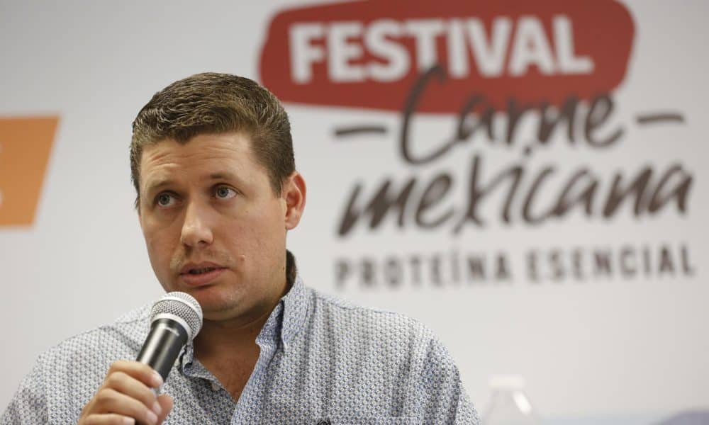 Imagen de archivo de Juan Joao Arenas, presidente de la Asociación Ganadera especializada en bovinos en Jalisco. EFE/ Francisco Guasco