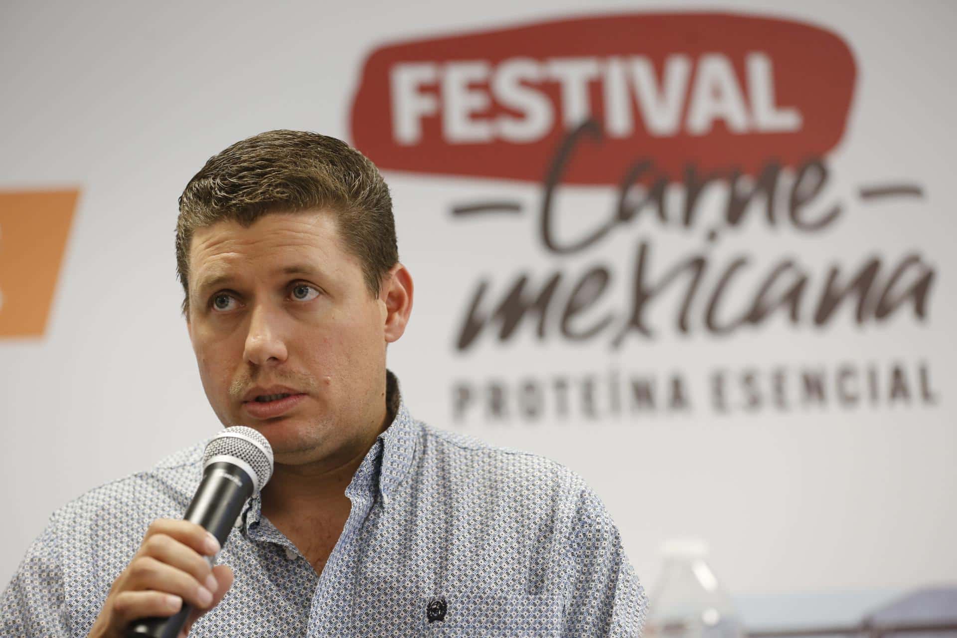 Imagen de archivo de Juan Joao Arenas, presidente de la Asociación Ganadera especializada en bovinos en Jalisco. EFE/ Francisco Guasco