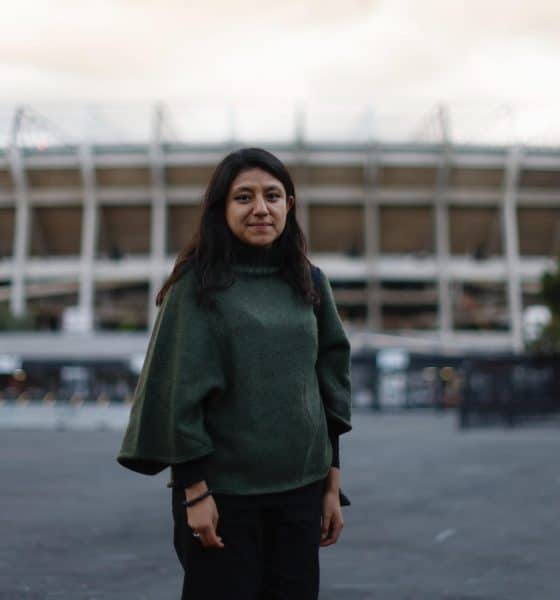 La integrante de la Cooperativa Acción Comunitaria Pedregales, Natalia Lara posa este sábado, en Ciudad de México (México). EFE/Sáshenka Gutiérrez