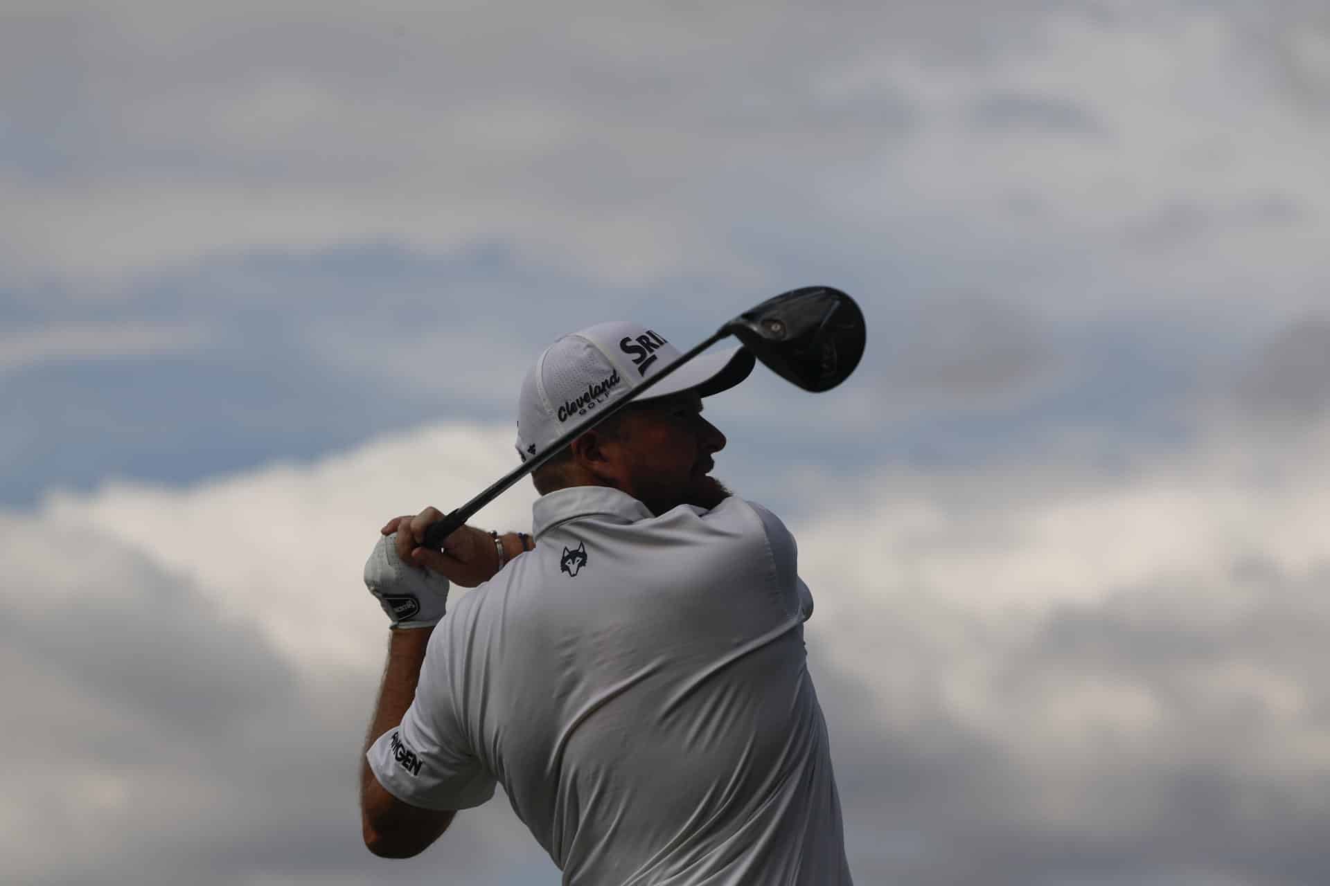 El golfista irlandés Shane Lowry durante la segunda jornada del Abierto de España de golf en el Club de Campo Villa de Madrid. EFE/ Sergio Pérez