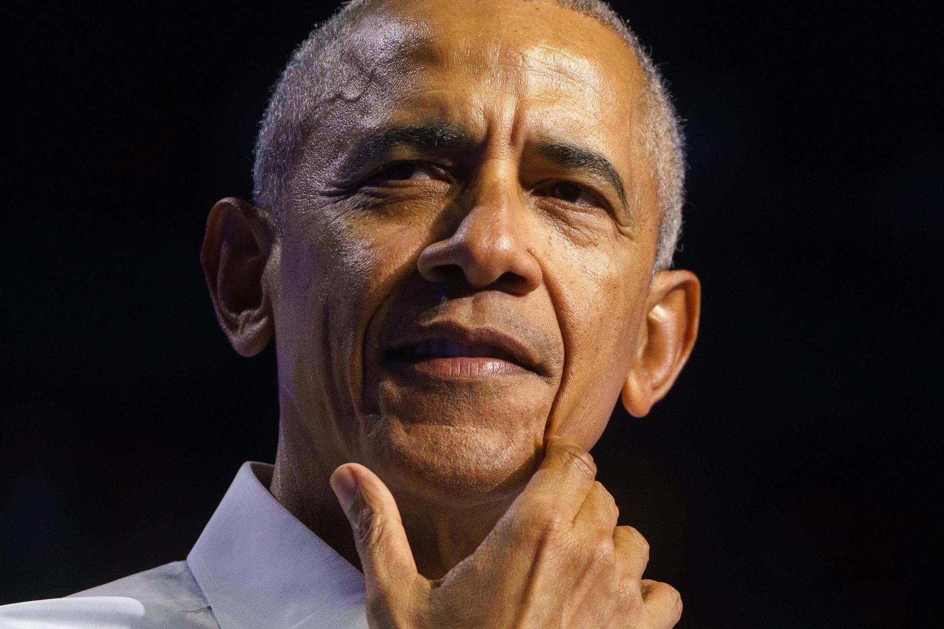Fotografía de archivo del expresidente de EE.UU Barack Obama. EFE/WILL OLIVER