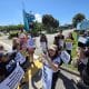 Activistas de la organización Personas por el Trato Ético de los Animales (PETA) celebran la decisión del cierre del Miami Seaquarium el 12 de octubre de 2025, en Miami (Estados Unidos). EFE/Alberto Boal