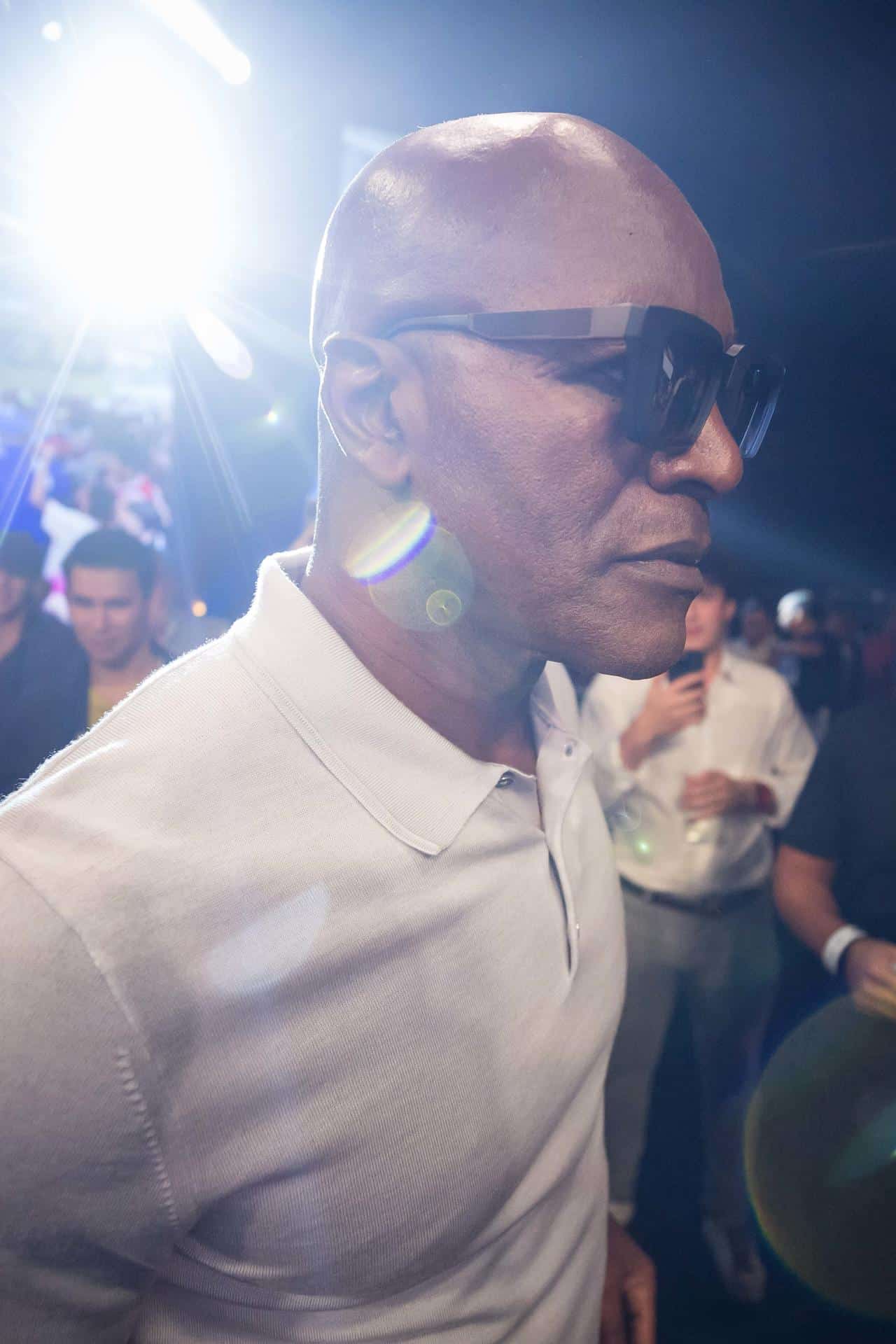 Fotografía de archivo del excampeón de los pesos pesado y crucero Evander Holyfield. EFE/ Miguel Gutiérrez