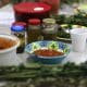 Colectivos de personas indígenas, participan en un taller para fomentar la alimentación y la medicina tradicional este miércoles, en la ciudad de Guadalajara, Jalisco (México). EFE/Francisco Guasco