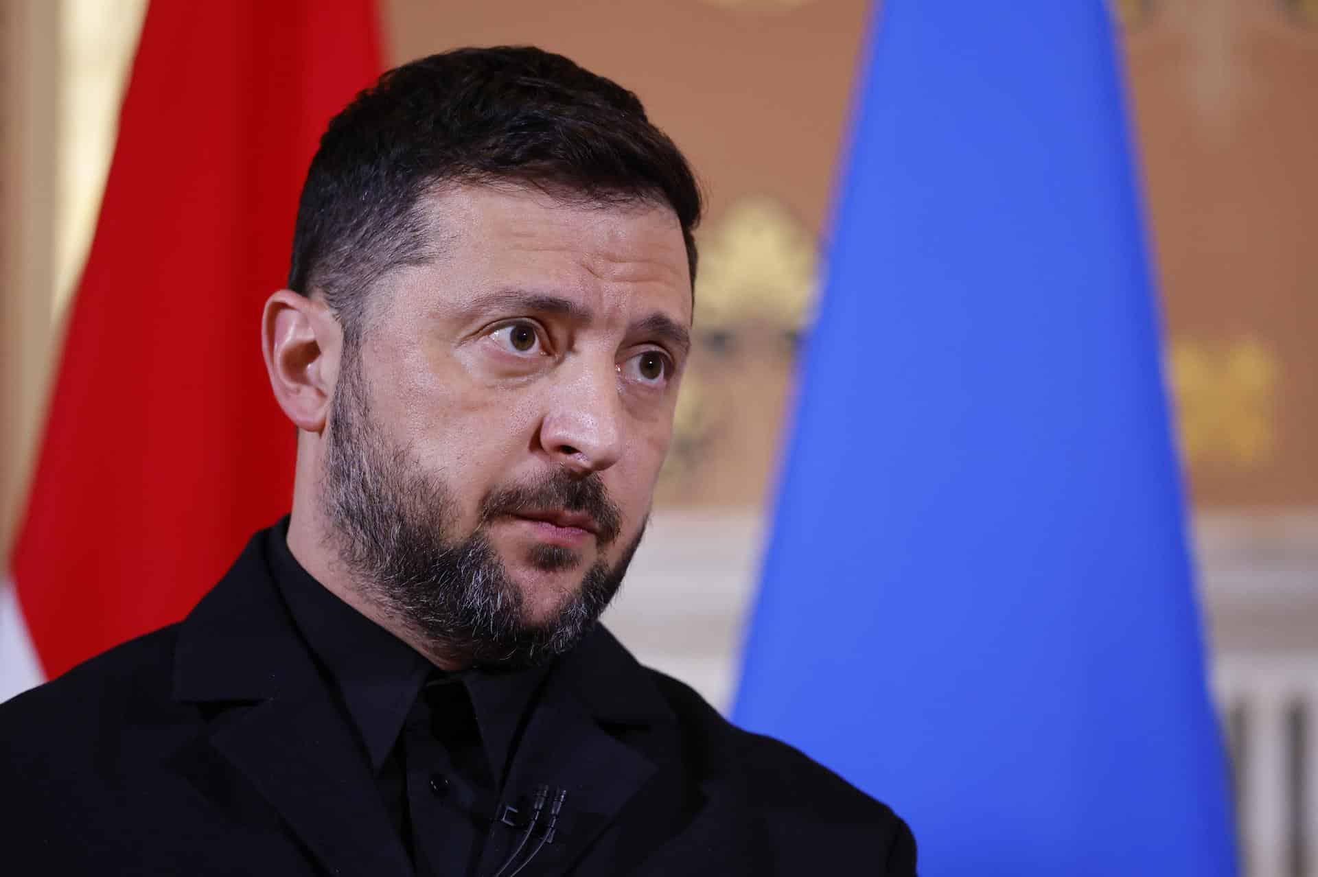 El presidente de Ucrania, Volodímir Zelenski, en una imagen del 24 de octubre de 2025. EFE/EPA/TOLGA AKMEN / POOL