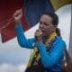 Fotografía de archivo de la líder opositora venezolana María Corina Machado. EFE/ Henry Chirinos