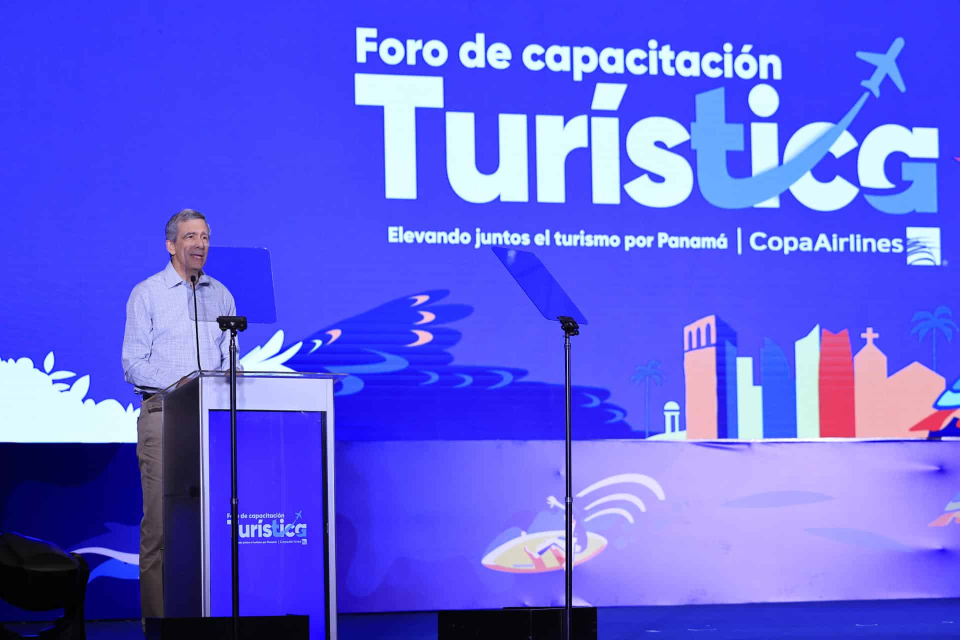 Foro de Capacitación Turística en Ciudad de Panamá (Panamá). EFE/ Bienvenido Velasco