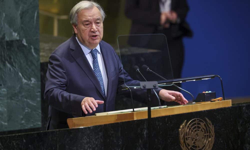 El secretario general de la ONU, António Guterres. EFE/Sarah Yenesel