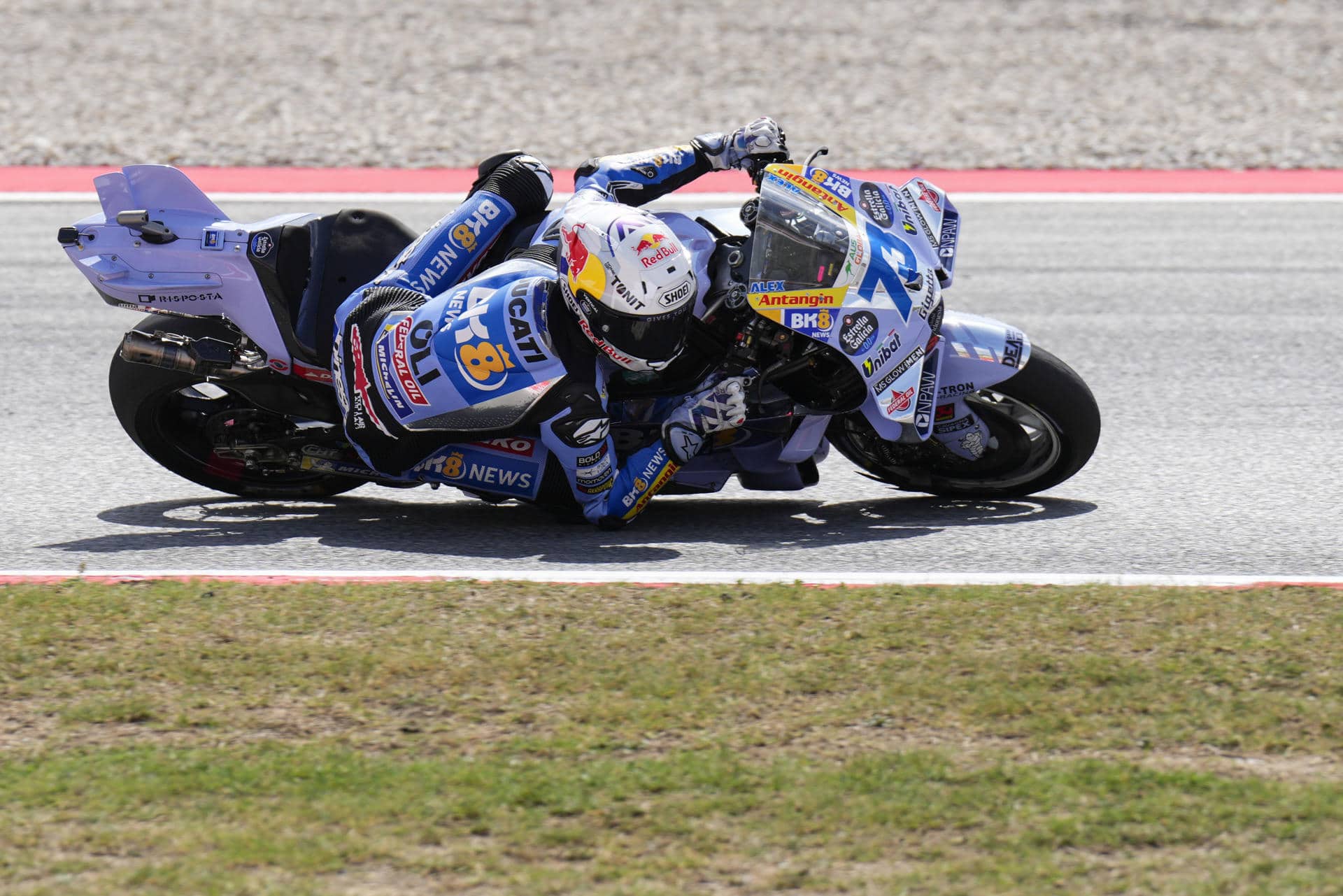 El piloto español Álex Márquez (BK8 Gresini Racing MotoGP) puede asegurarse el subcampeonato mundial de MotoGp en el Gran Premio de Malasia. EFE/ Siu Wu