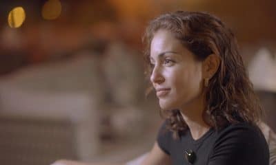 La actriz española Hiba Abouk durante una entrevista con la Agencia Efe en el marco del Festival de Cine de El Gouna donde ha admitido por primera vez que el año pasado le "quitaron" de un papel en una serie en Francia después de pronunciarse públicamente por su apoyo a Palestina.EFE/Gouna Film Festival / SOLO USO EDITORIAL/SOLO DISPONIBLE PARA ILUSTRAR LA NOTICIA QUE ACOMPAÑA (CRÉDITO OBLIGATORIO)