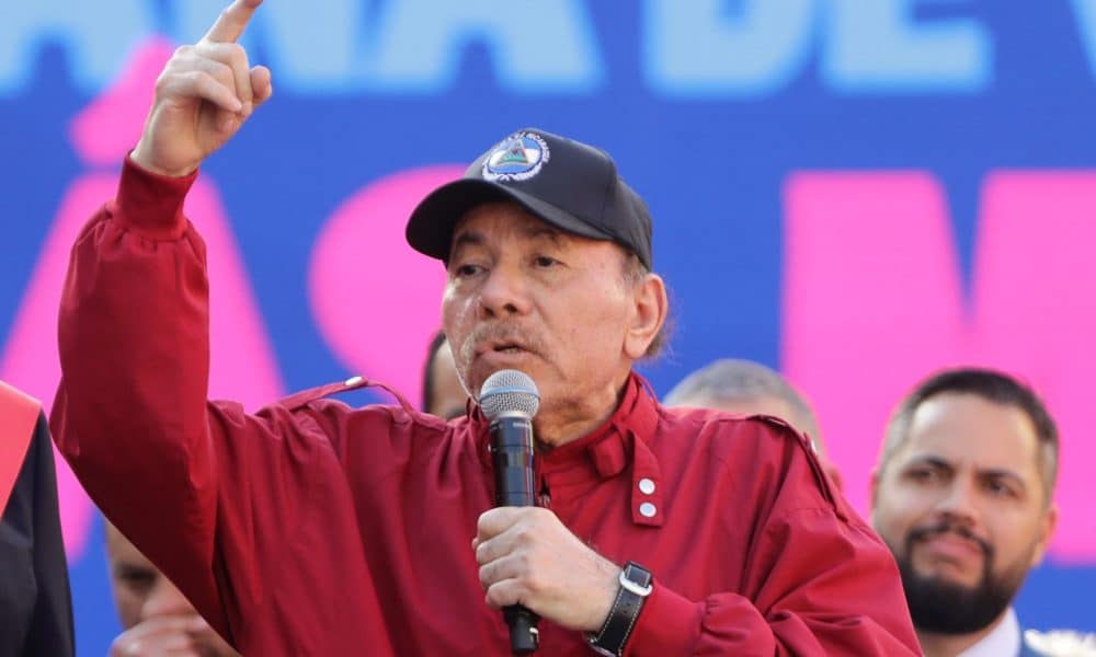 Foto de archivo del presidente de Nicaragua, Daniel Ortega.EFE/ Ronald Peña R.