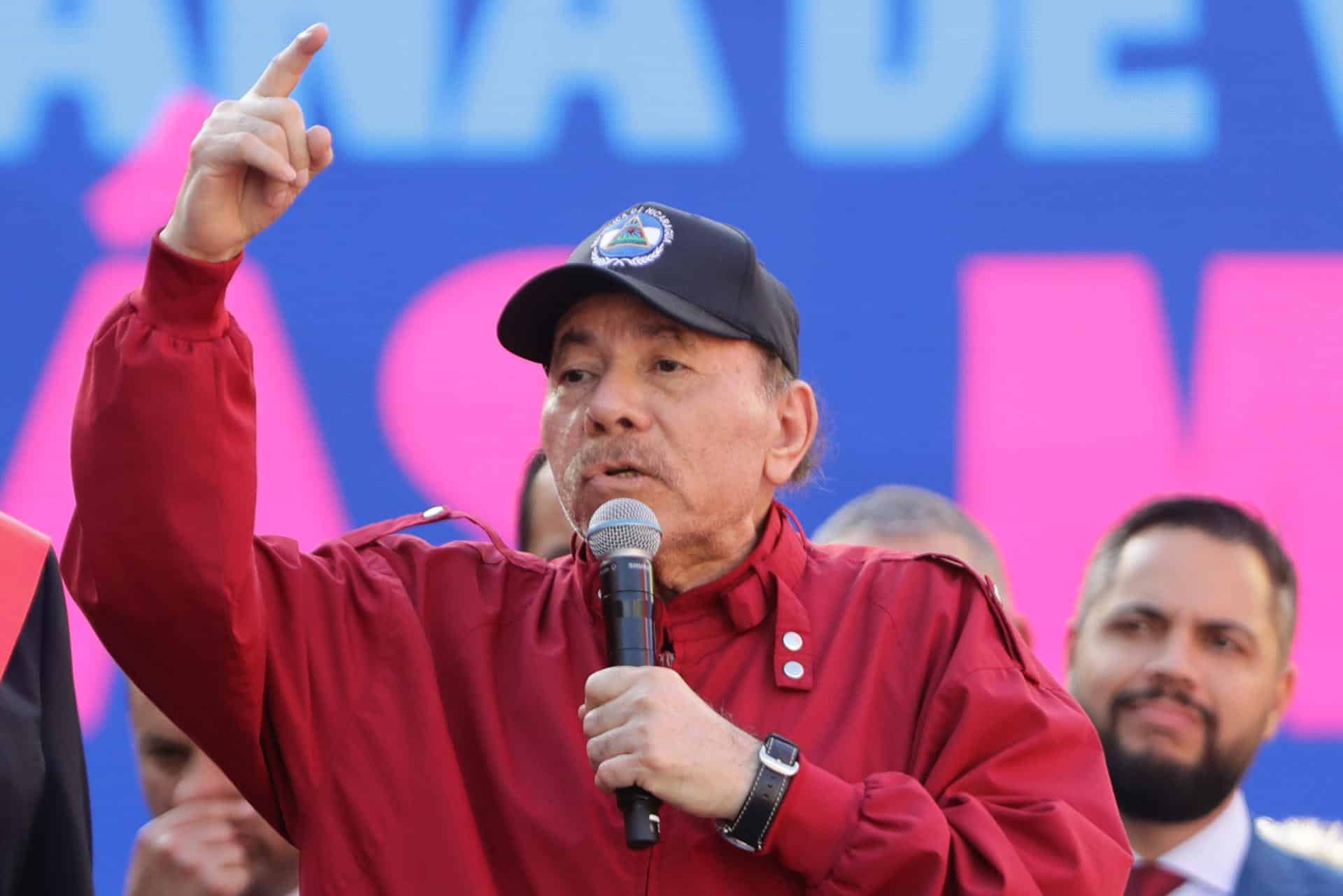 Foto de archivo del presidente de Nicaragua, Daniel Ortega.EFE/ Ronald Peña R.