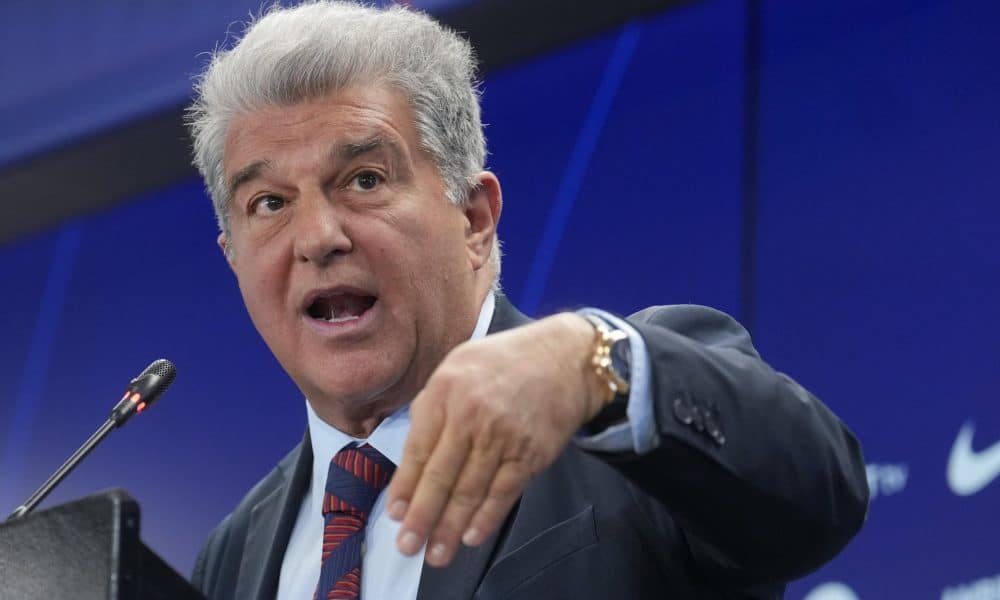 Joan Laporta, presidente del FC Barcelona. EFE/Enric Fontcuberta
