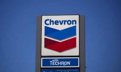 Fotografía de archivo que muestra el logotipo de Chevron. EFE/EPA/ALLISON DINNER